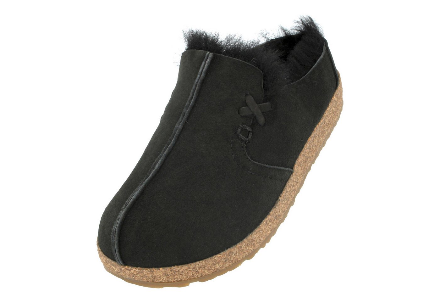 Haflinger Saskatchewan Lammfell Leder Hausschuhe Unisex Hausschuh