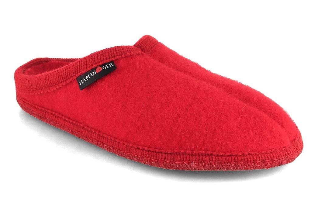 Haflinger Walkstoffpantoffel Alaska Hausschuh temperaturregulierende Eigenschaften