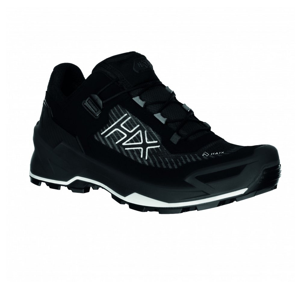 Haix BLACK EAGLE EVO GTX Low Schwarz-Silber Wanderschuh UK 15.0 Outdoorschuh