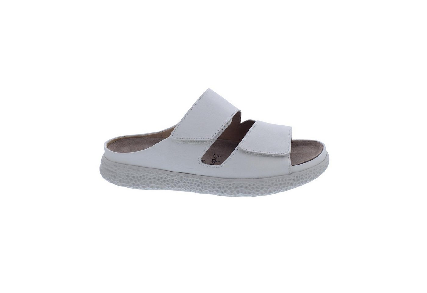 Hartjes Groove Pantolette 122.1221/10 02.00 Weite H Weiss Glattleder Pantolette