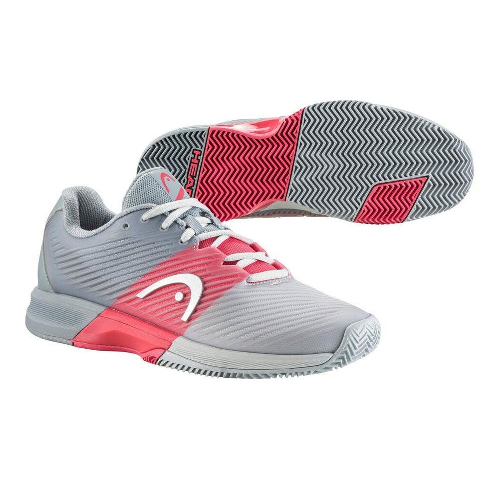 Head Revolt Pro 4.0 Clay/Sandplatz grau Damen Tennisschuh