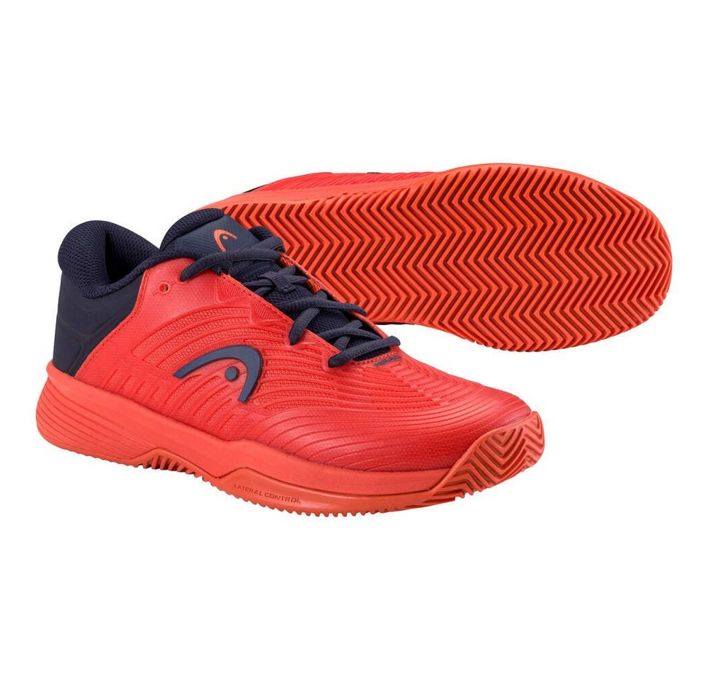 Head Revolt Pro 4.5 Clay/Sandplatz 2025 rot/dunkelblau Kinder Tennisschuh