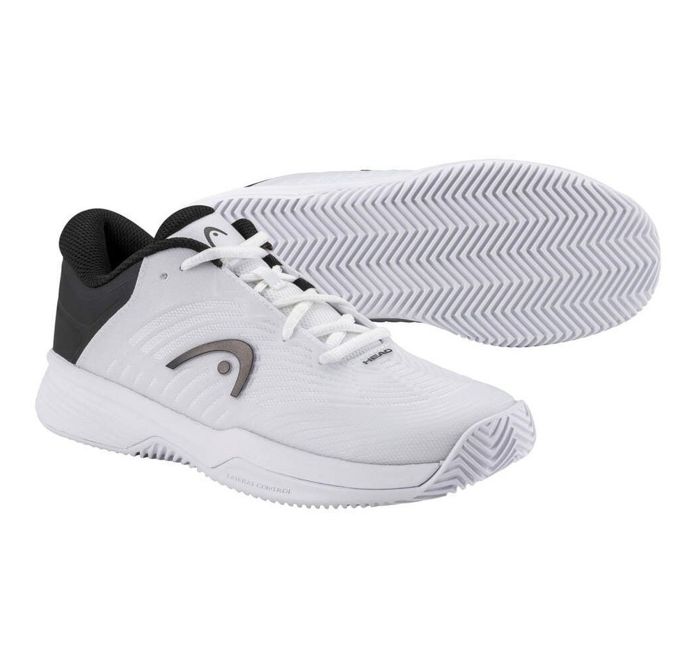 Head Revolt Pro 4.5 Clay/Sandplatz 2025 weiss/schwarz Kinder Tennisschuh