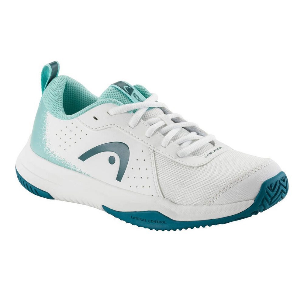 Head Sprint Court 4.0 Allcourt 2025 weiss/türkis Kinder Tennisschuh