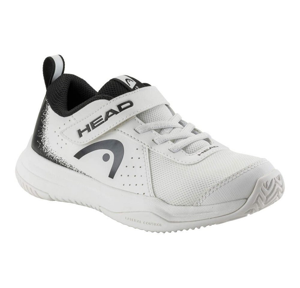 Head Sprint Velcro 4.0 (Klettverschluss, Allcourt) weiss/schwarz Tennisschuh