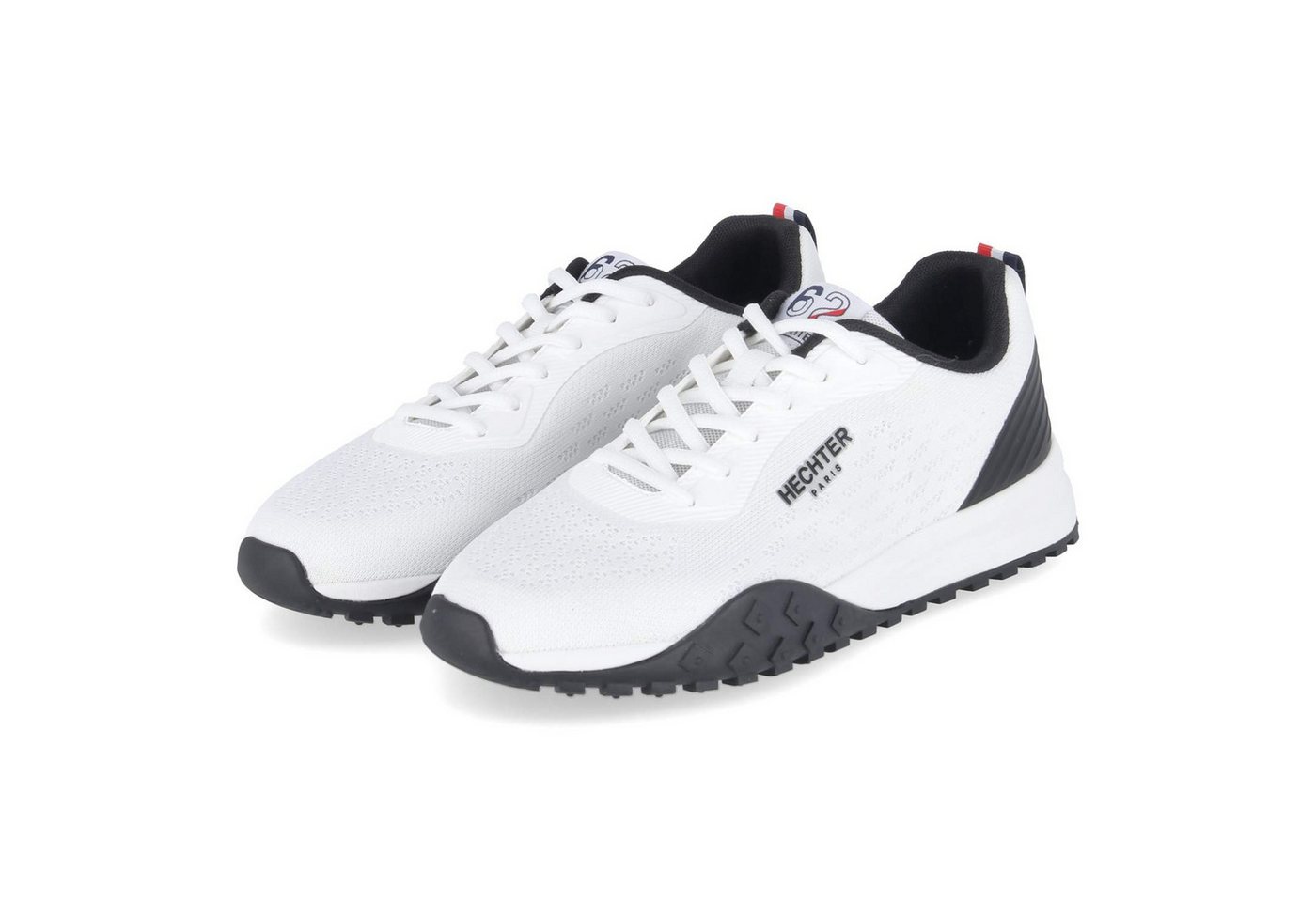 HECHTER PARIS 11212366/H29 Herren Textil & Synthetik weiss Schnürschuh