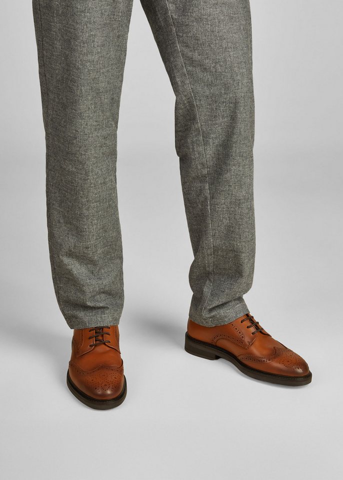 HECHTER PARIS Bootsschuh Zuglasche mit Markenstreifen am Schaft