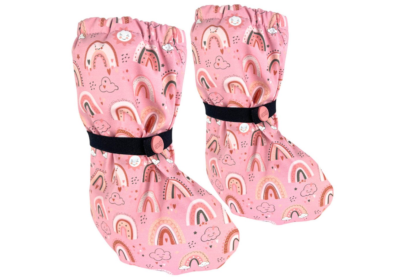 HECKBO Baby Füßlinge wasserdicht mit Vlies Futter verschiedene Motive Babystiefel