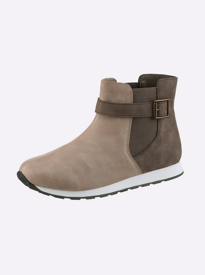 heine Kurzstiefelette Stiefelette Stretcheinsatz