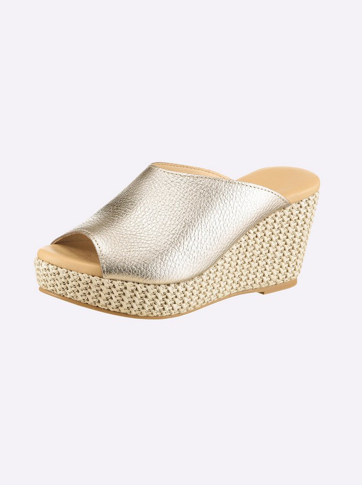 heine Pantolette Pantolette (beige/gold)