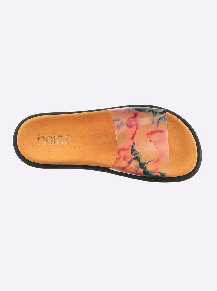 heine Pantolette Pantolette (bunt/orange)