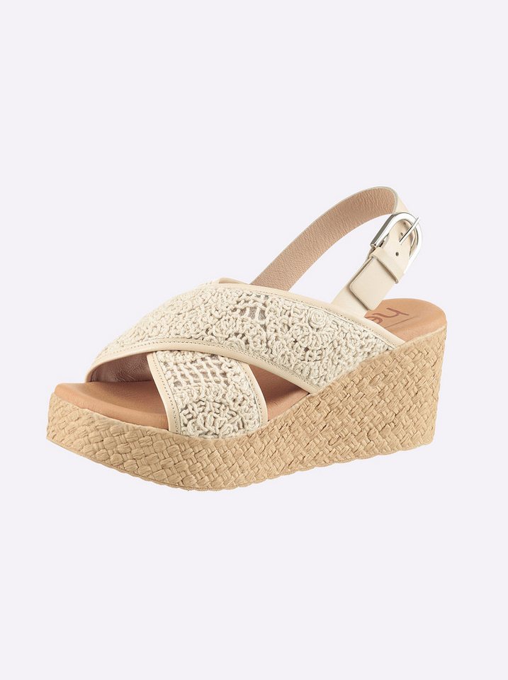 heine Sandalette Sandalette (beige/braun)