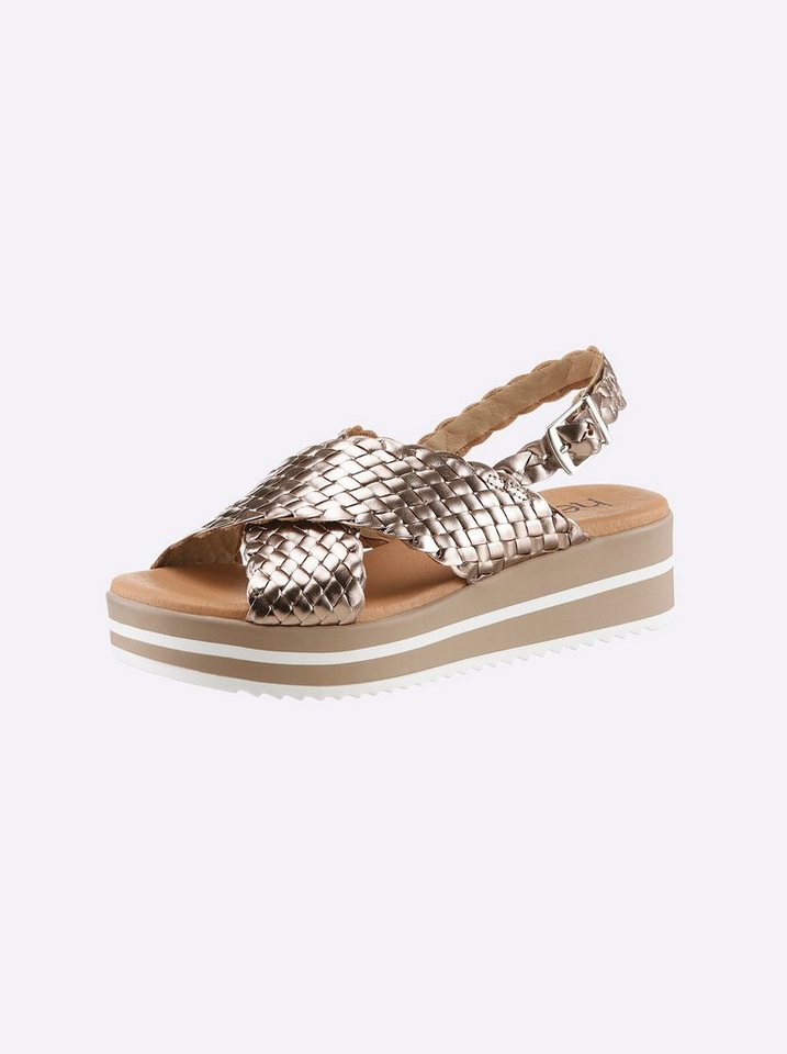 heine Sandalette Sandalette (bronzefarben)