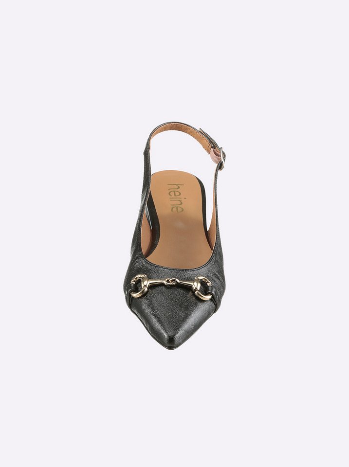 heine Slingballerina Ballerina (gold/schwarz)