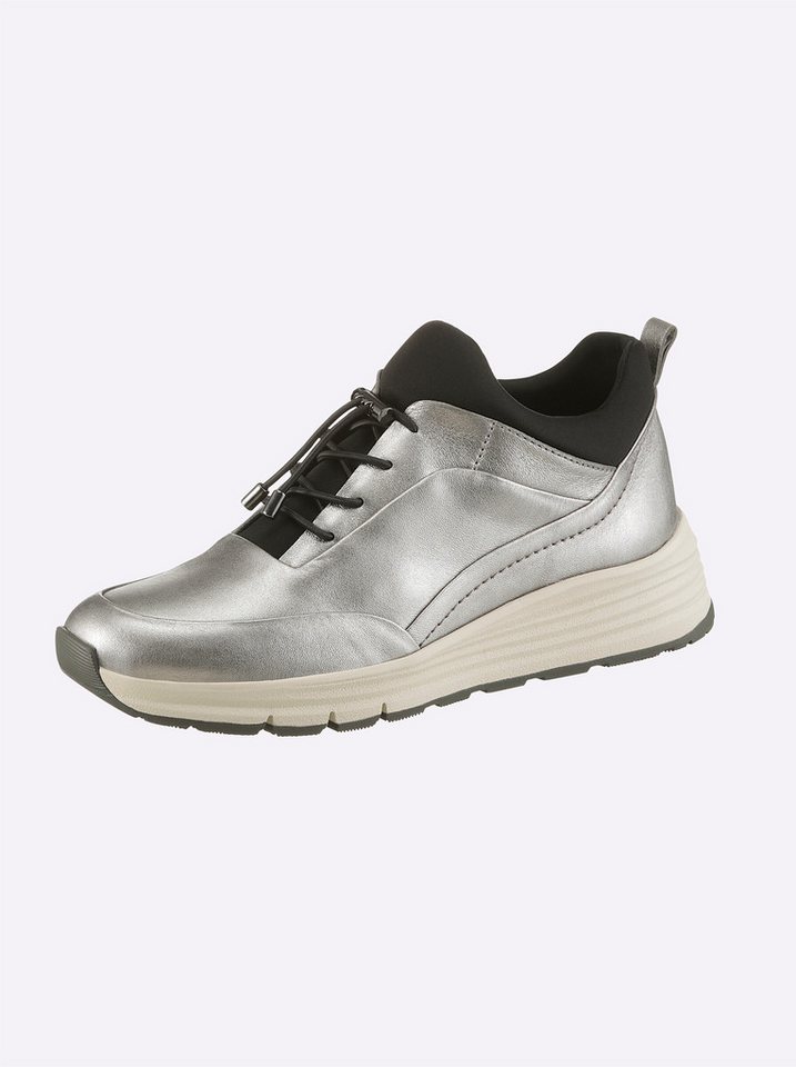 heine Sneaker Sneaker (schwarz/silber)