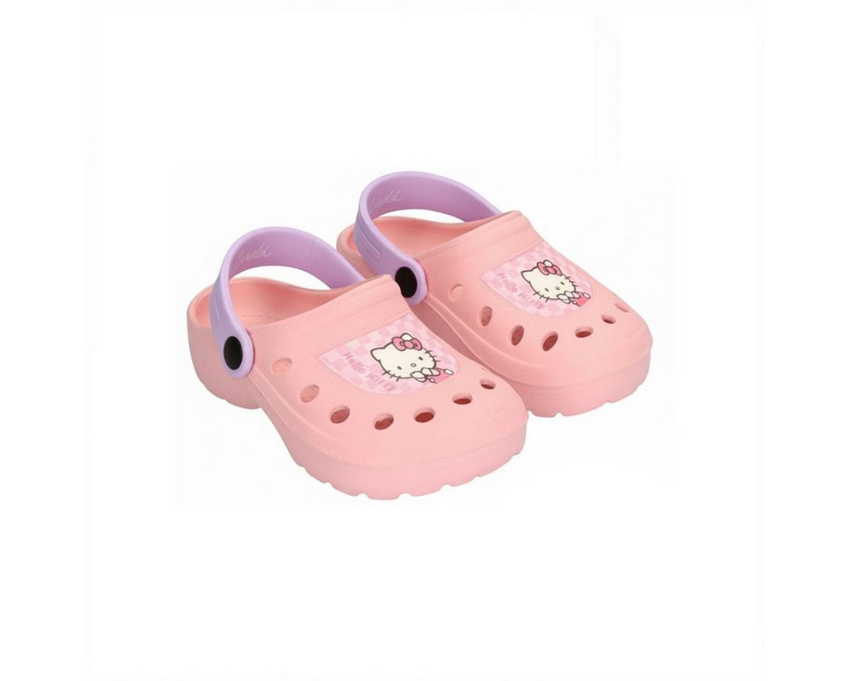 Hello Kitty Kinder Badeschuhe wassergeeignet und leicht für Urlaub und Schwimmbad Clog (Set)