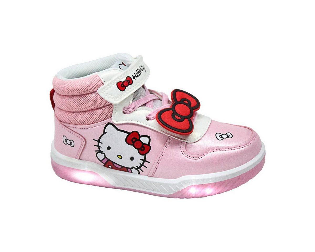 Hello Kitty Kinder LED Freizeitschuhe aus Polyurethanleder und Polyester Sneaker (Set)