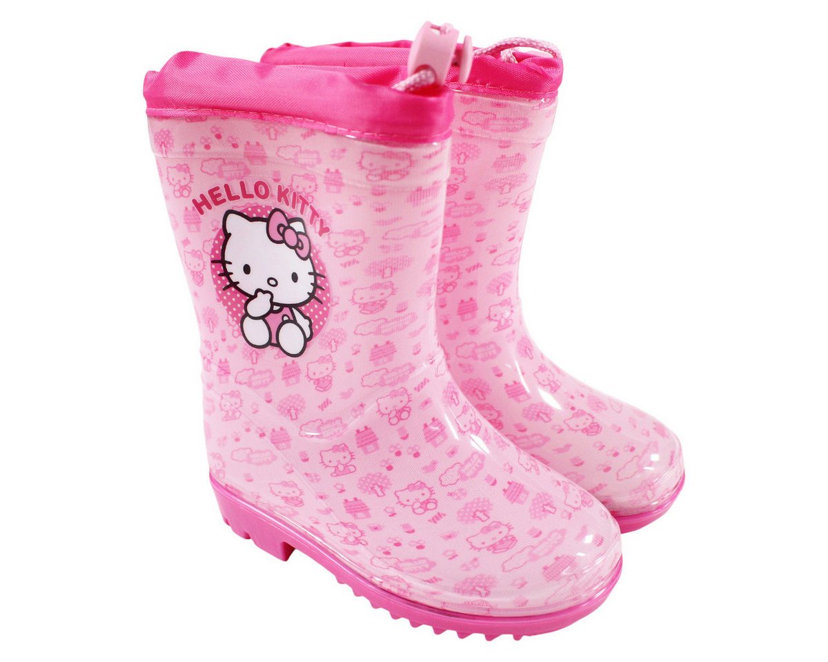 Hello Kitty Kinder Mädchen Stiefel Gummistiefel Regenstiefel Stiefel