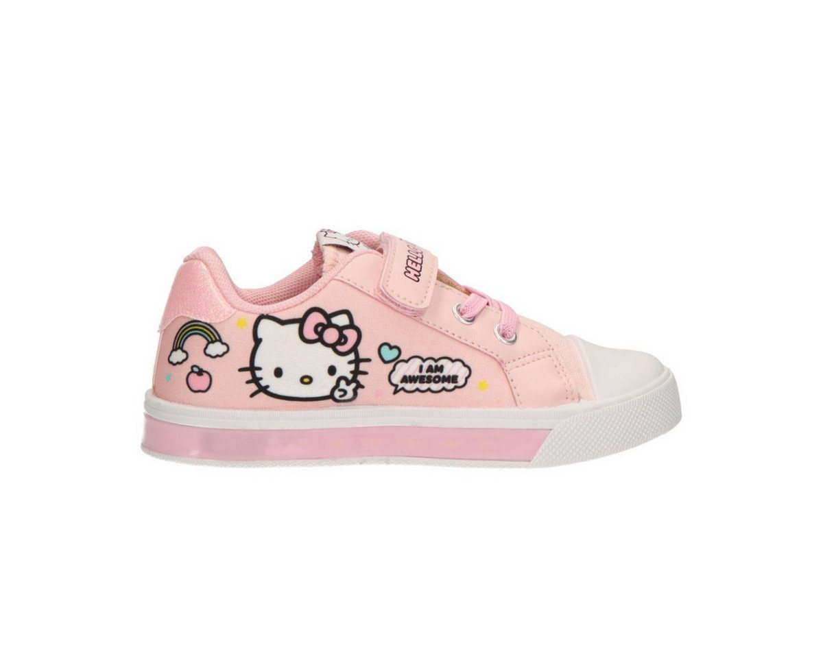 Hello Kitty Kinder Sneaker mit Lichteffekt für Alltag und Schule Sneaker (Set)