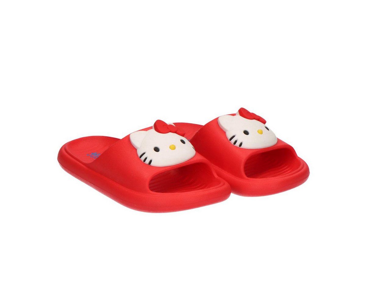 Hello Kitty Pool Schuhe Mädchen Flip Flops für Strand Urlaub und Alltag Slipper