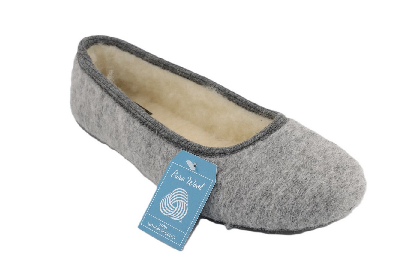 Hermetic-Schuhe Venus at Home Hausschuh (grau)