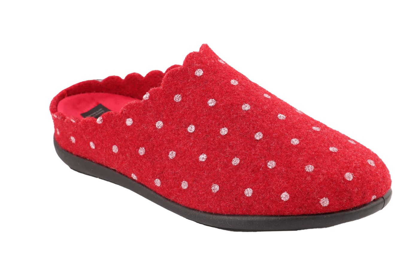 Hermetic-Schuhe Venus at Home Hausschuh (rot)