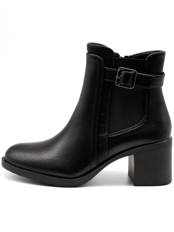 HEVENTON Stiefelette mit Stretch-Einsätzen