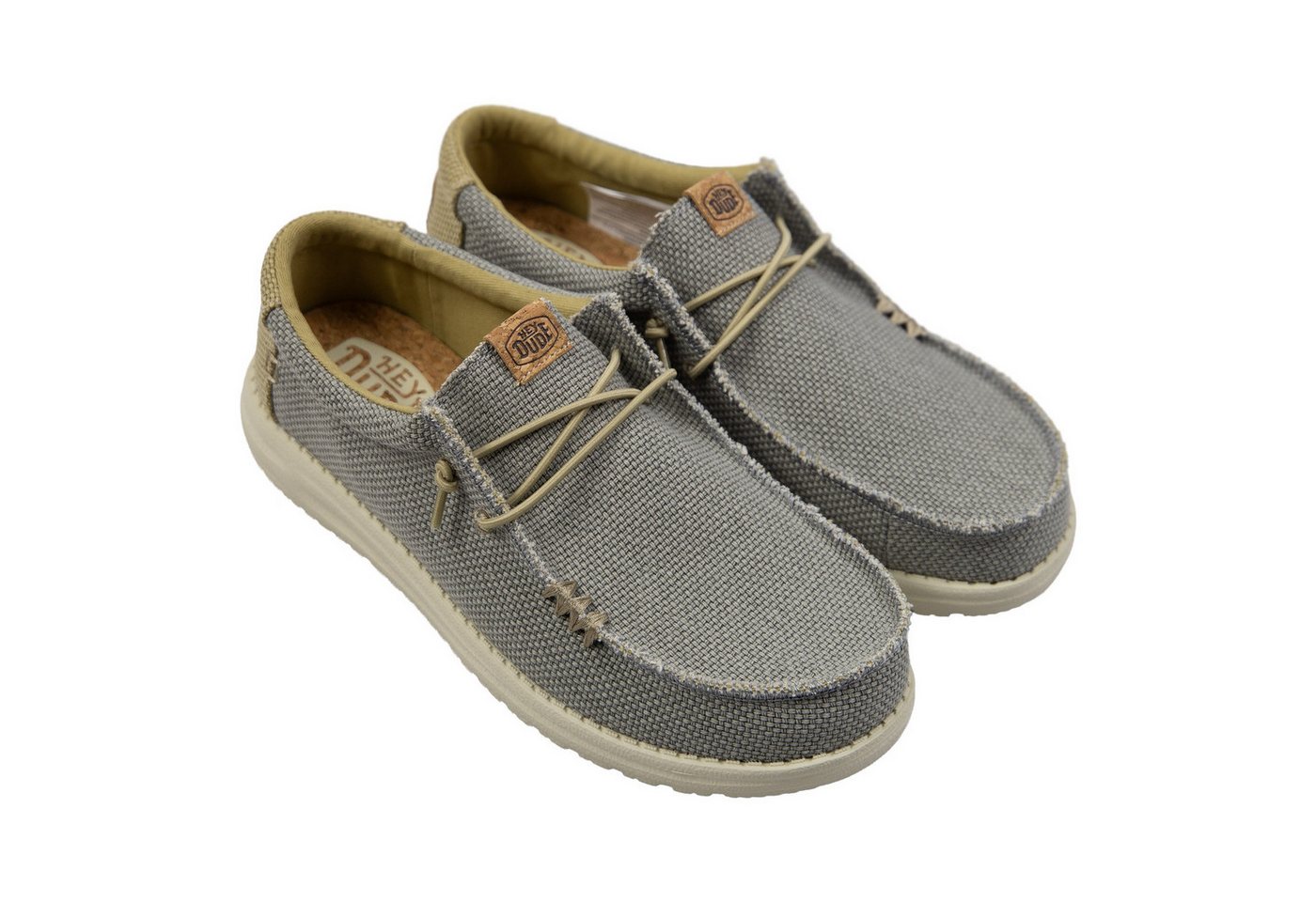 Hey Dude Wally Braided Slip-On Sneaker mit Ziernähten
