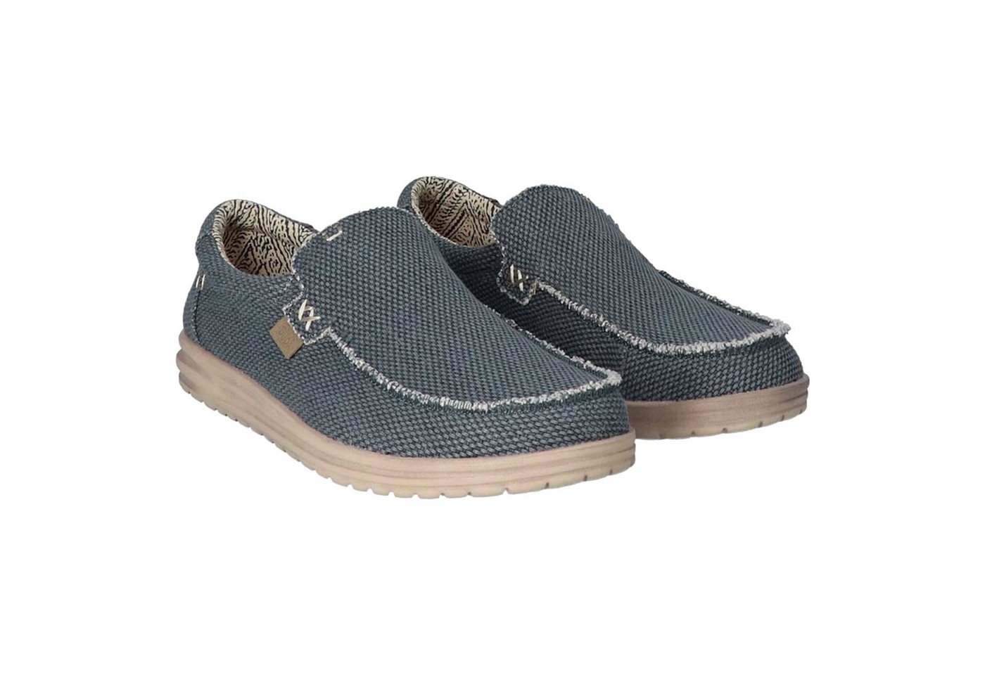 Hey Dude Mikka Braided Slip-On Sneaker mit Ziernähten