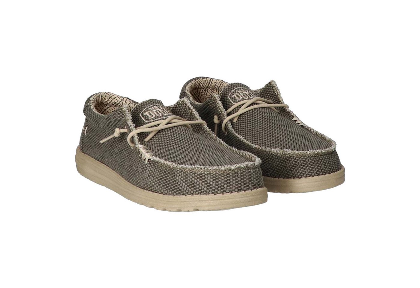 Hey Dude Wally Braided Slip-On Sneaker mit Ziernähten