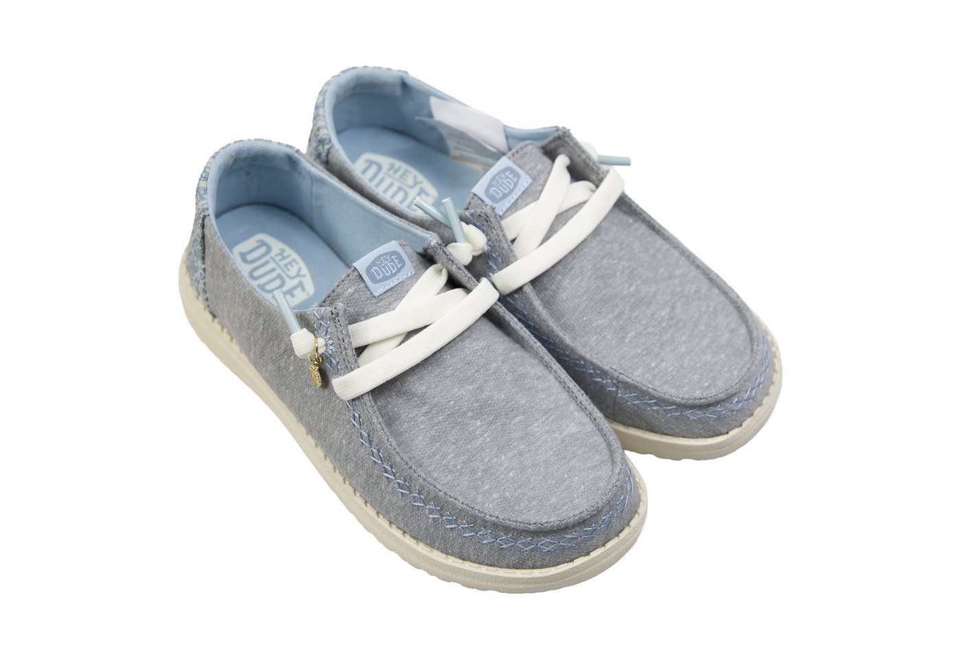 Hey Dude Wendy Break Surf Jersey Slip-On Sneaker mit Ziernähten