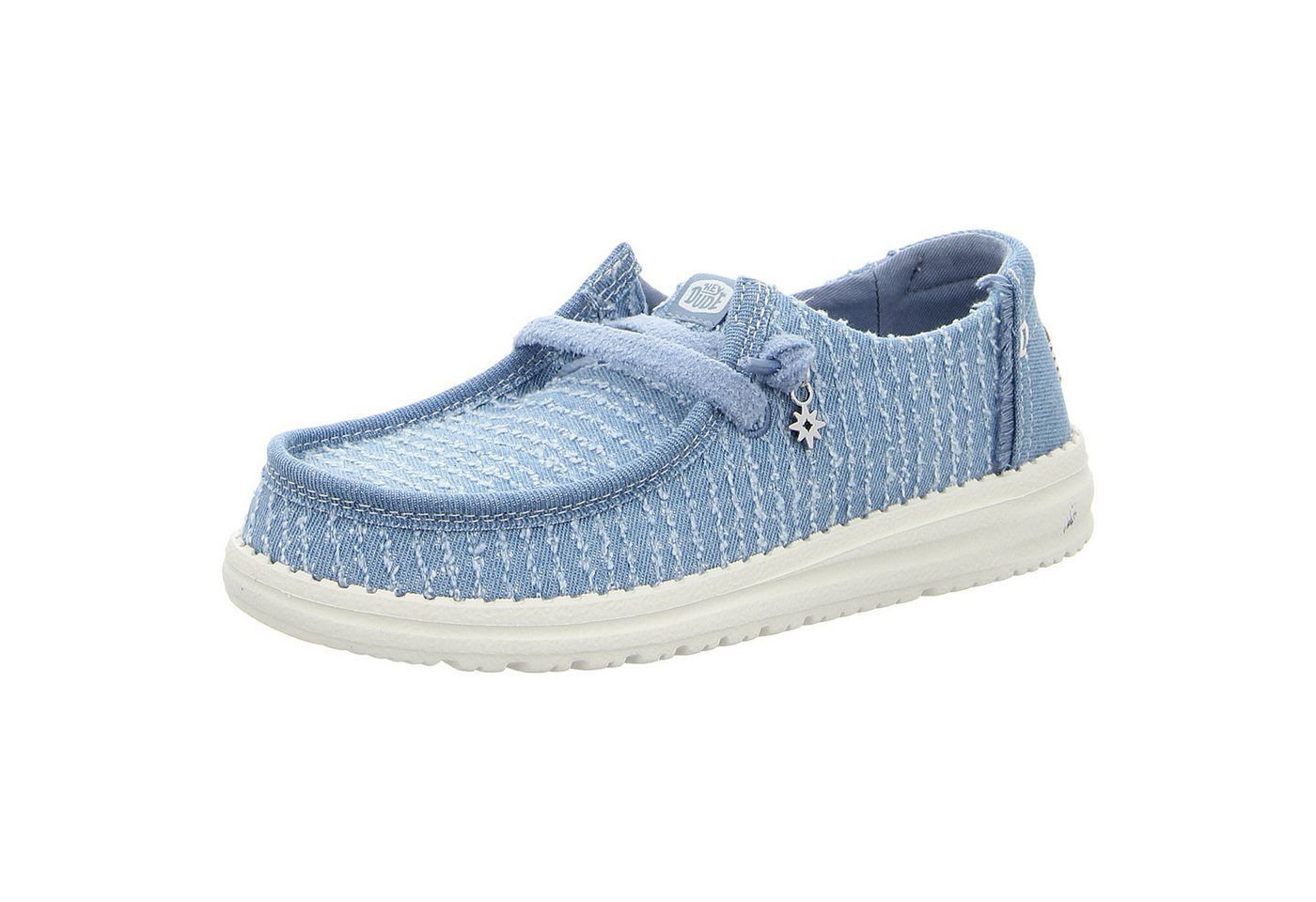 Hey Dude Wendy Frayed Canvas Sneaker (blau)