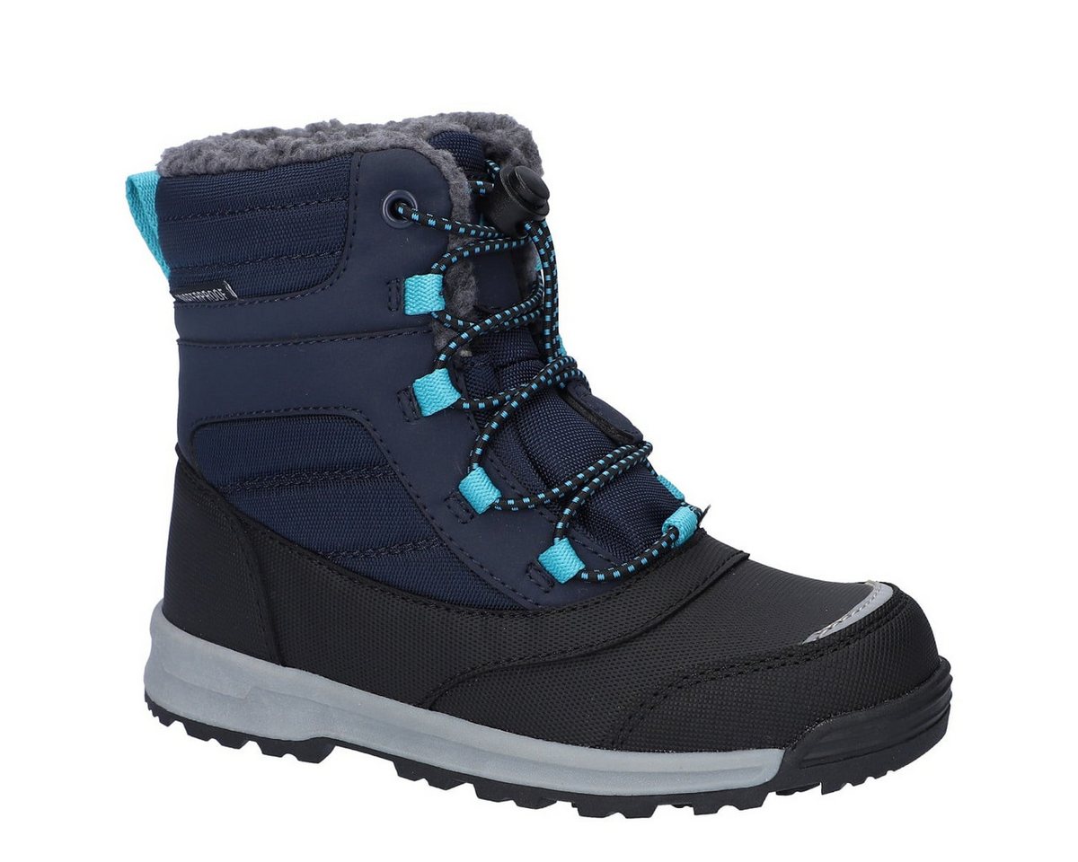 Hi-Tec Leo WP (wasserdicht) dunkelblau Kinder Winterstiefel