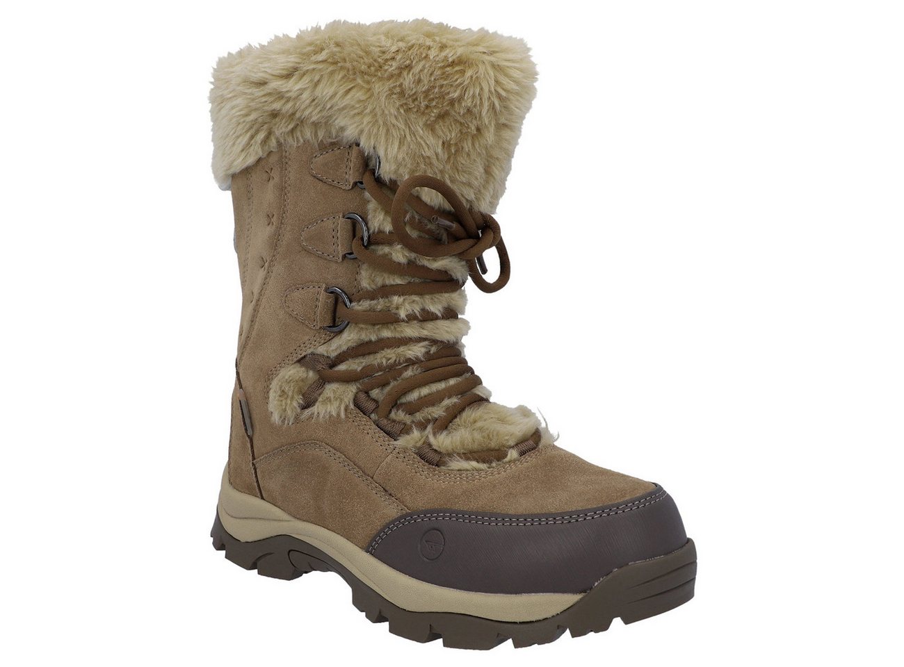 Hi-Tec Moritz WP 200 Winterstiefel Snowboots, Winterboots, Winterschuhe, mit 200g Thinsulate Isolierung (braun)