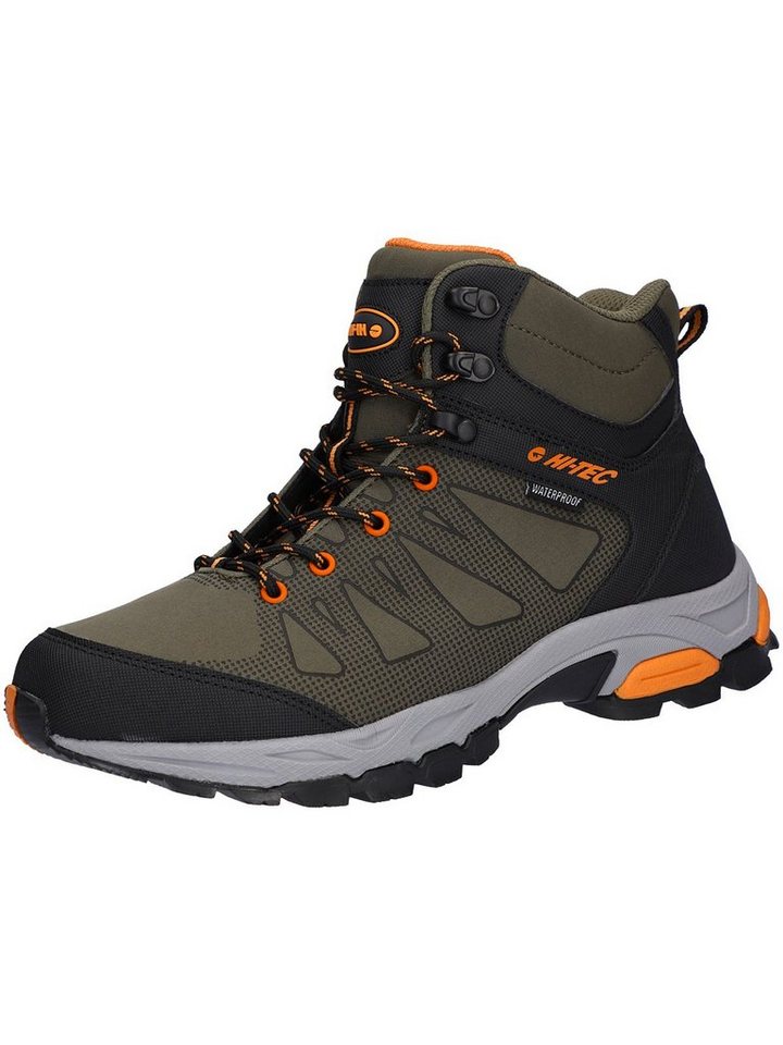 Hi-Tec Raven Mid khaki/orange Wanderschuh