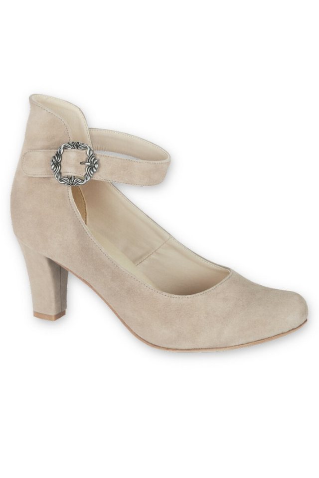 Hirschkogel Trachtenpumps - MADINA - altrosa, taupe Pumps