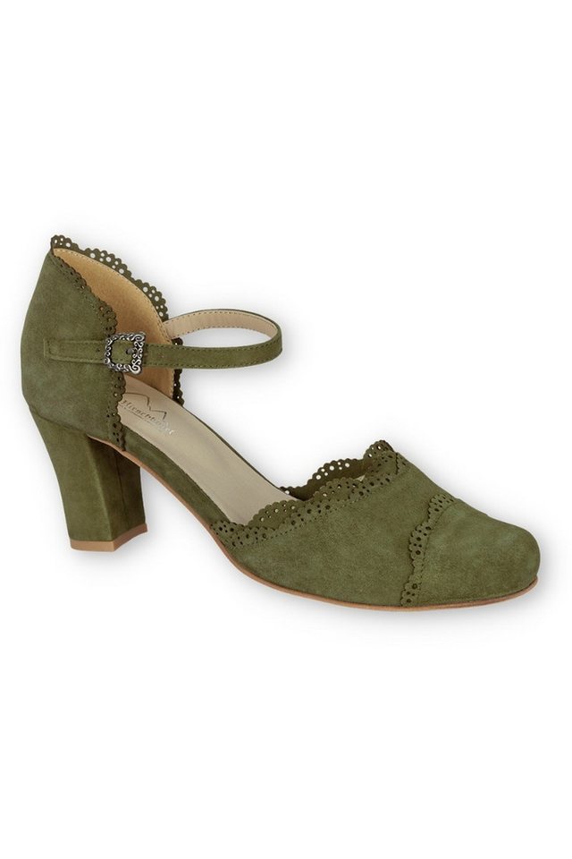 Hirschkogel Trachtenpumps - MARIANA - kaki, altrosa Pumps
