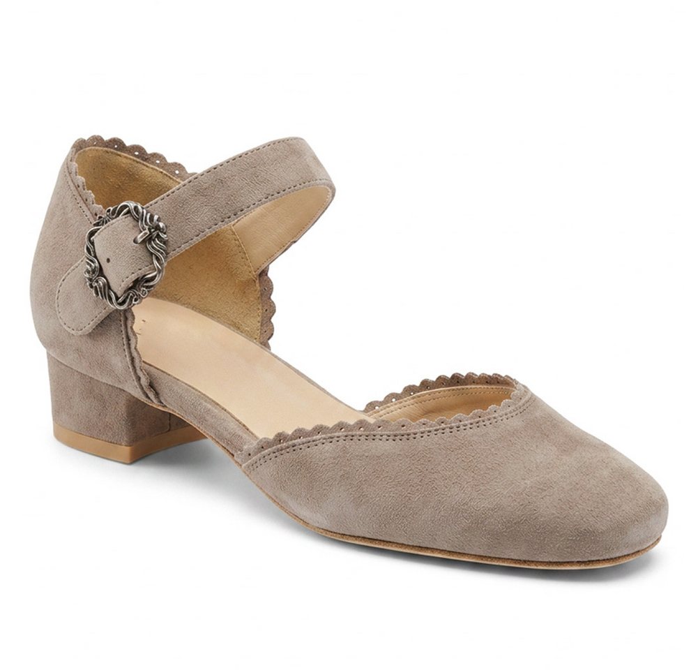 Hirschkogel Trotteur dunkeltaupe Pumps