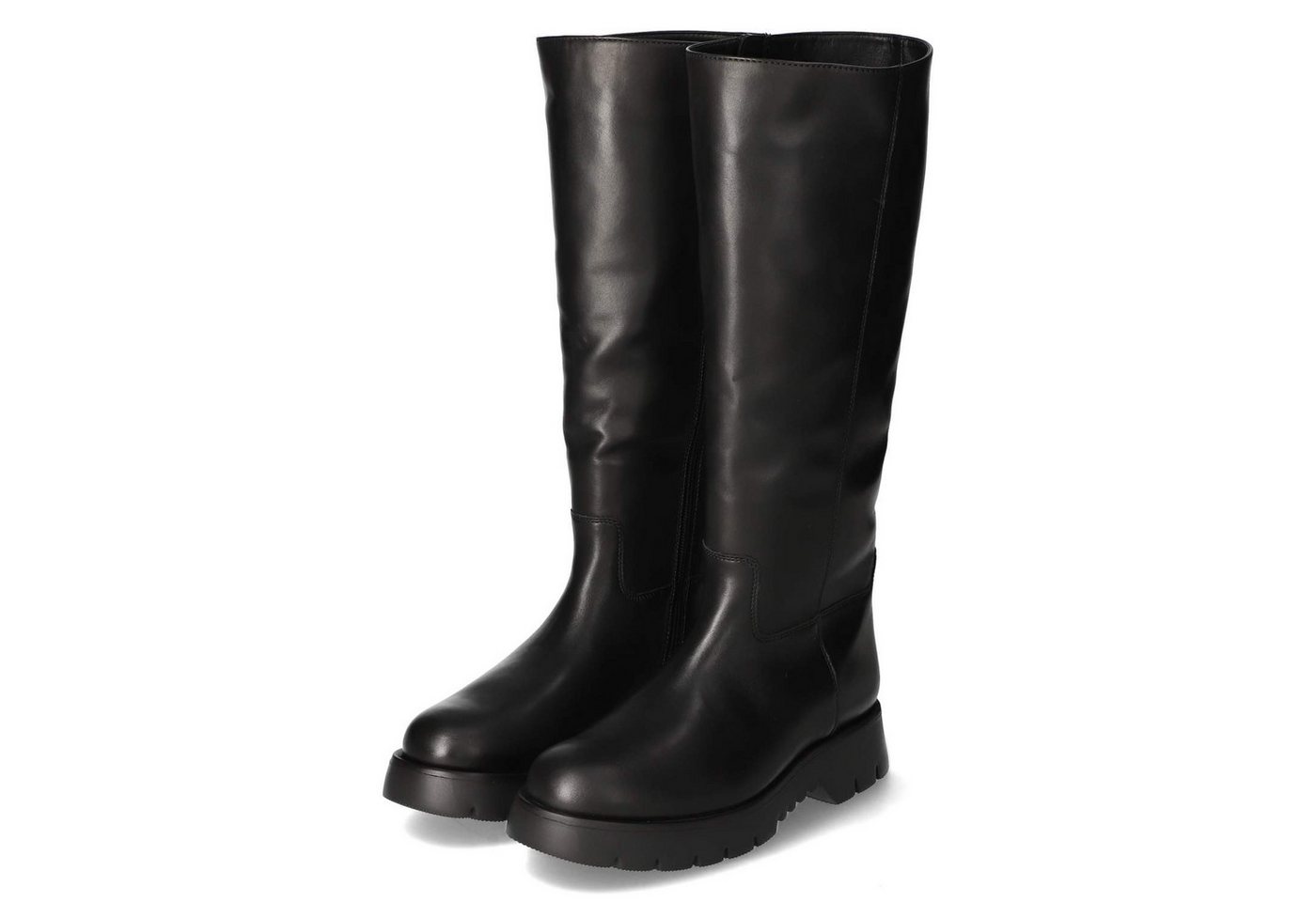 Högl 010255301000 Damen Glattleder schwarz Winterstiefel