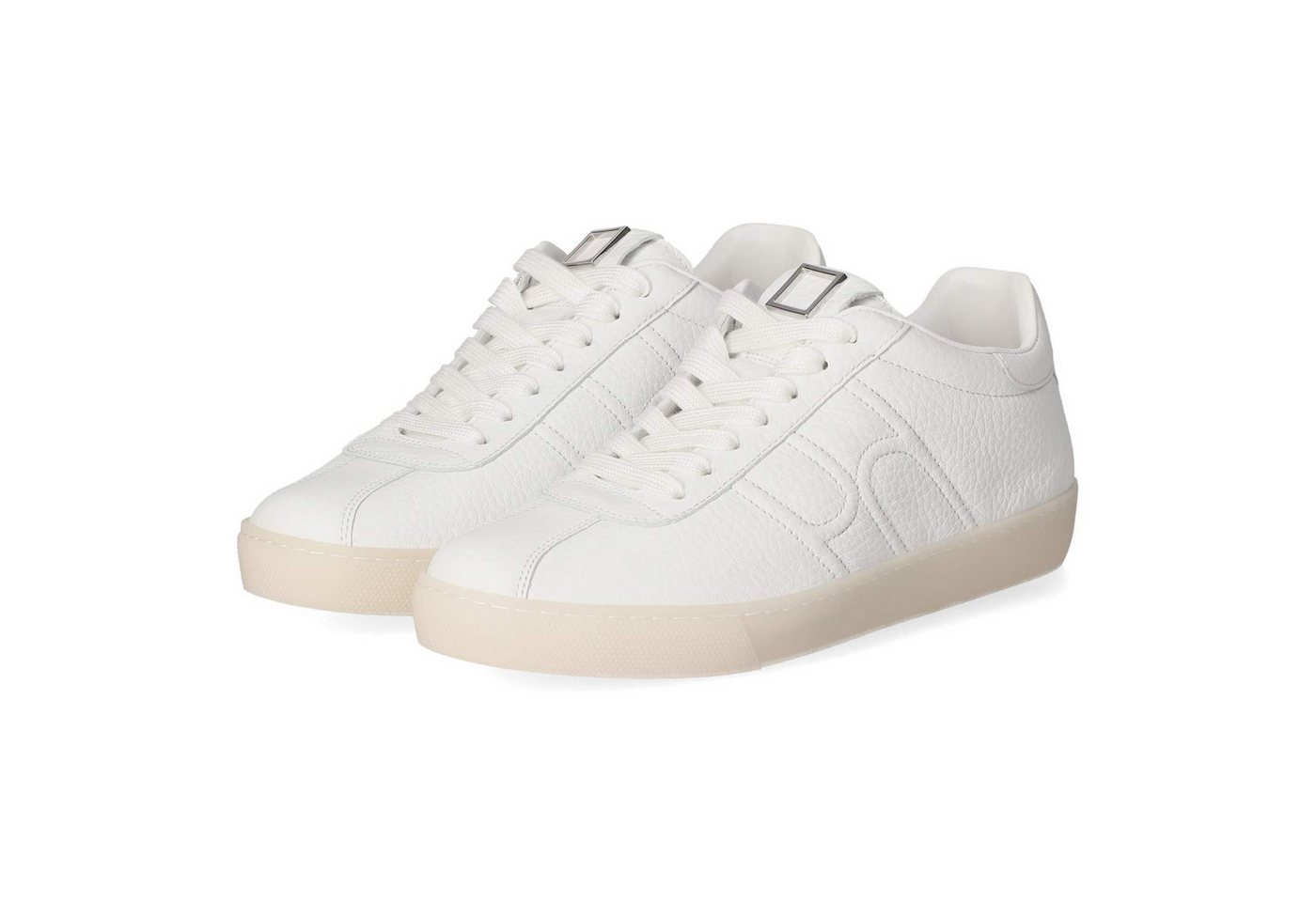 Högl 11003160200 Damen Glattleder weiss Schnürschuh