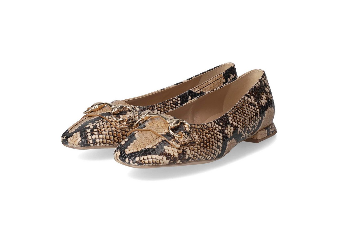 Högl 11009272200 Damen Glattleder beige Ballerina
