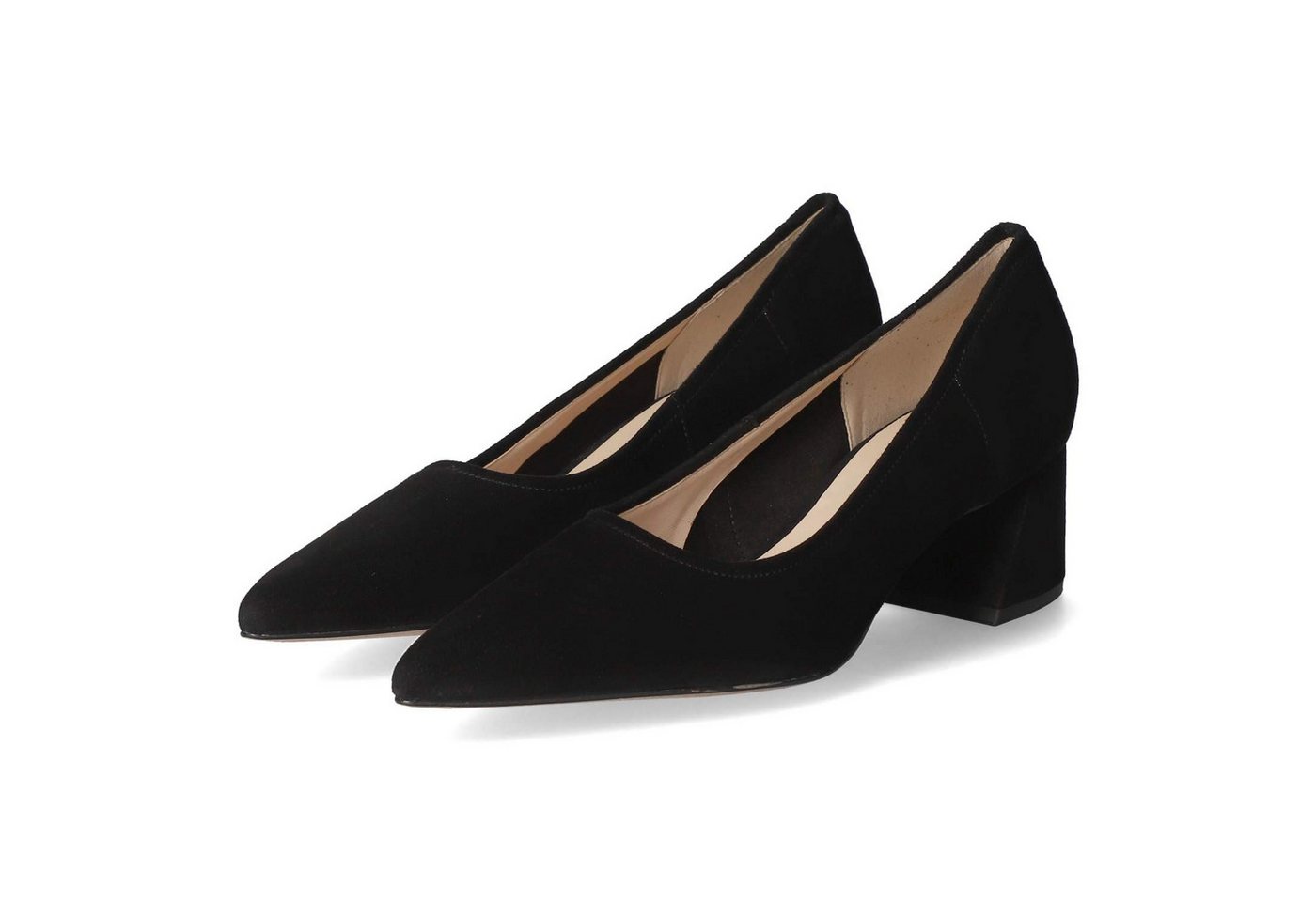 Högl 11045020100 Damen Rauleder schwarz Keilpumps