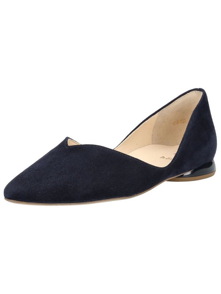 Högl Ballerinas Veloursleder Ballerina (blau)