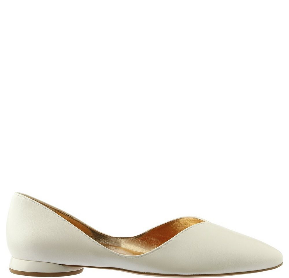 Högl - BASIC - Weiß Ballerina