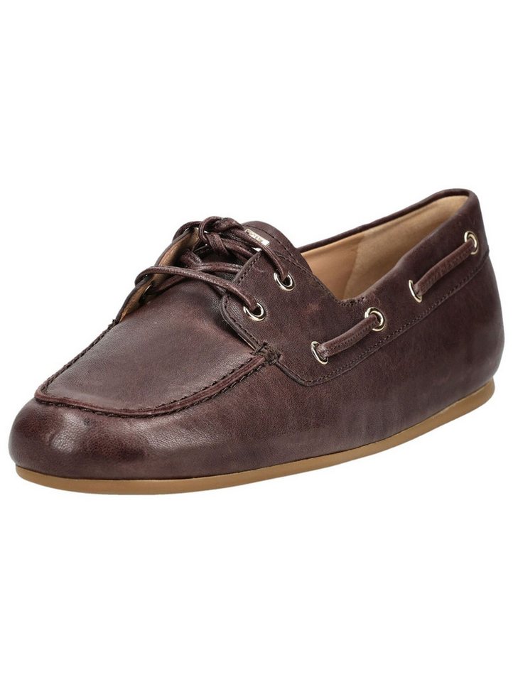 Högl Halbschuhe Leder Bootsschuh