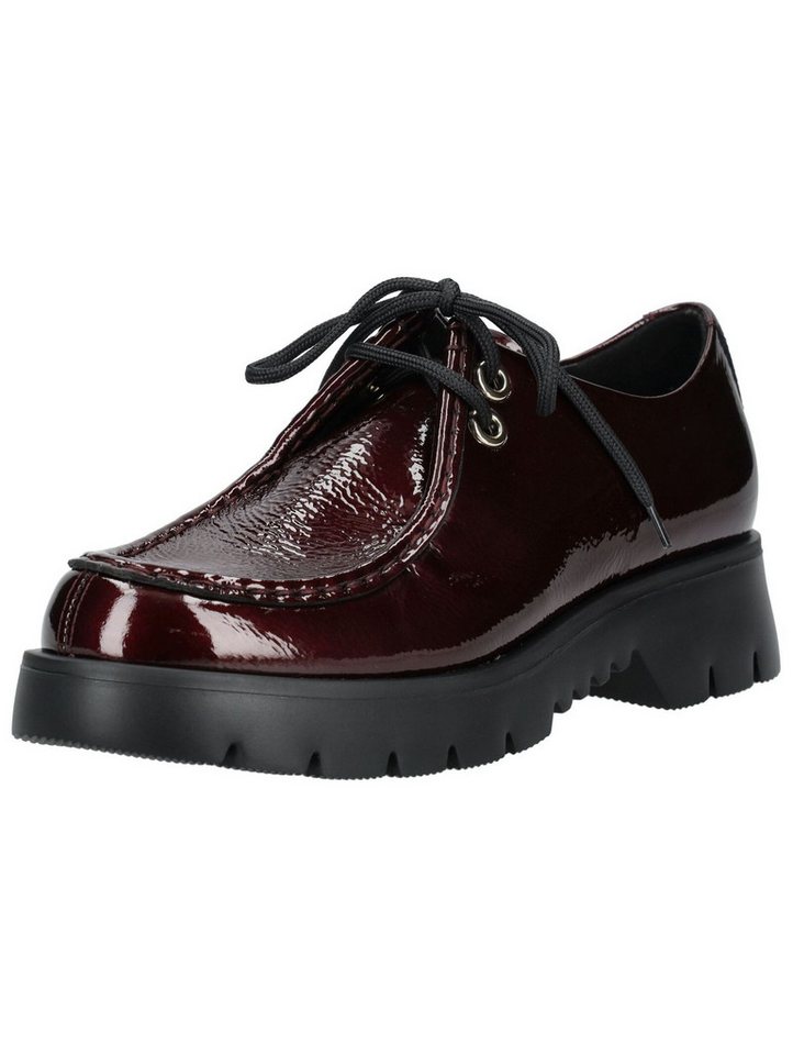 Högl Halbschuhe Leder Schnürschuh (rot)