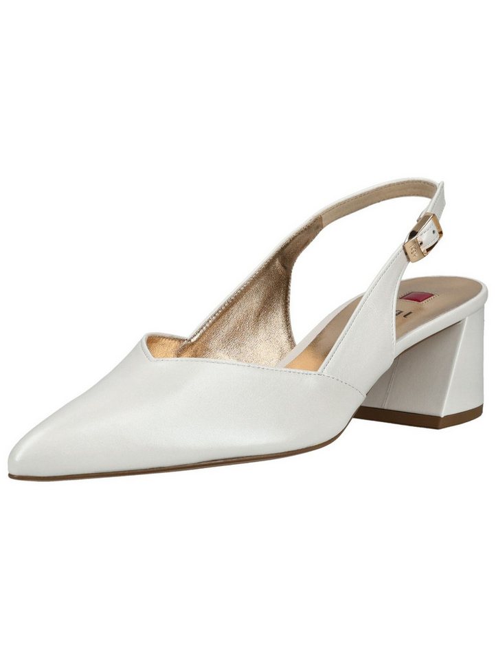 Högl Pumps Glattleder Pumps (weiß)