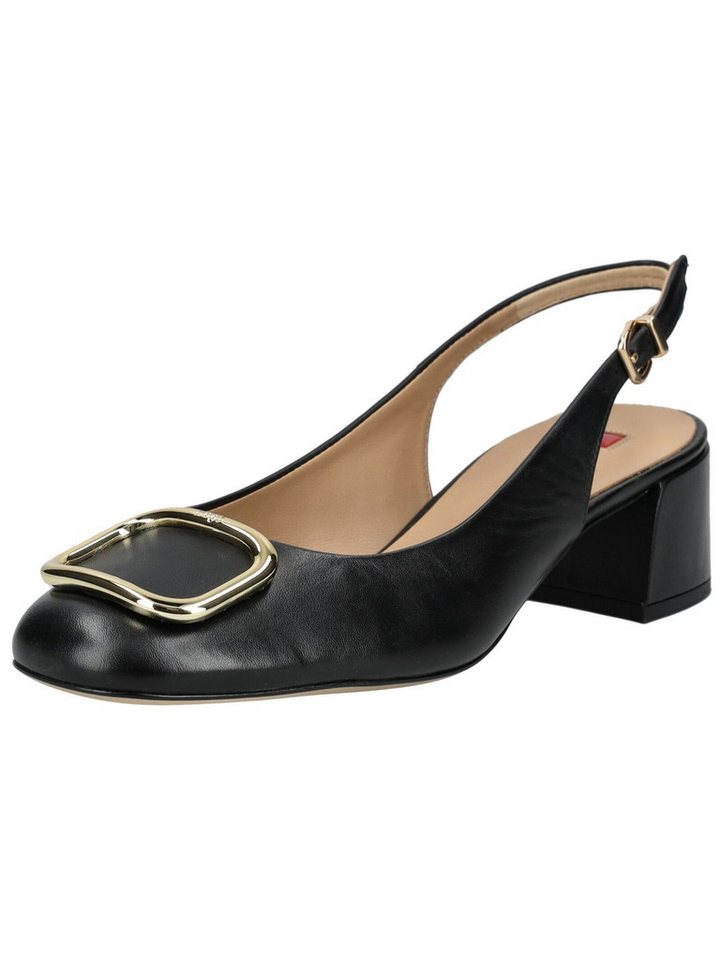 Högl Pumps Glattleder Slingpumps (schwarz)