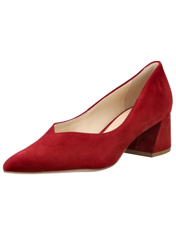Högl Pumps Veloursleder Pumps (rot)