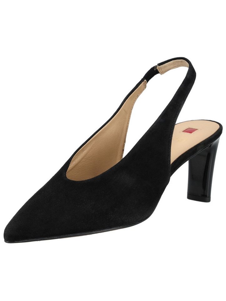 Högl Pumps Veloursleder Slingpumps (schwarz)